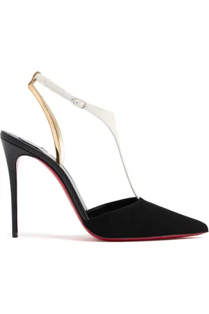 Christian Louboutin 100mm Athina Suede Pumps