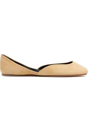 The Row 10mm Gemma Suede Ballet Flats
