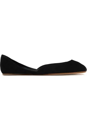 The Row 10mm Gemma Suede Ballet Flats