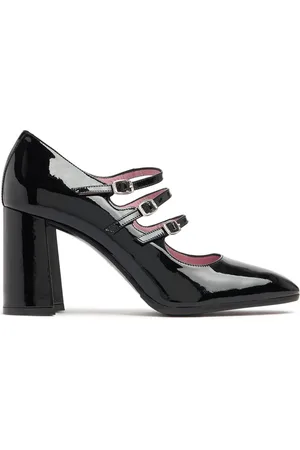 Carel 85mm Keel Patent Leather Pumps