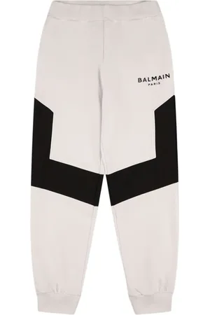 Balmain Cotton Sweatpants W/ Nylon Inserts