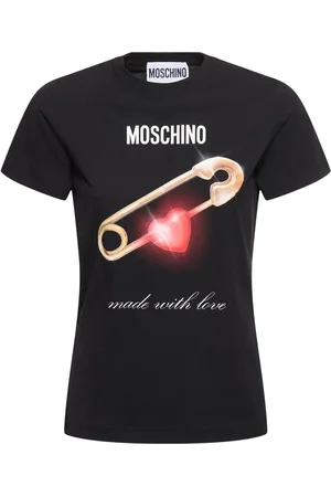 Moschino Printed Cotton Jersey T-shirt