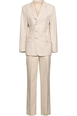 BETTTER Wrap Linen Blend Suit