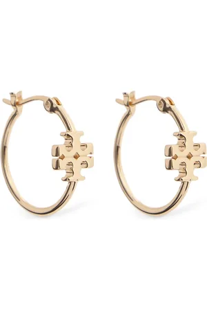 Tory Burch Small Eleanor Hoop Earrings