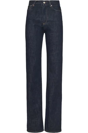 Dolce & Gabbana High Rise Denim Straight Jeans