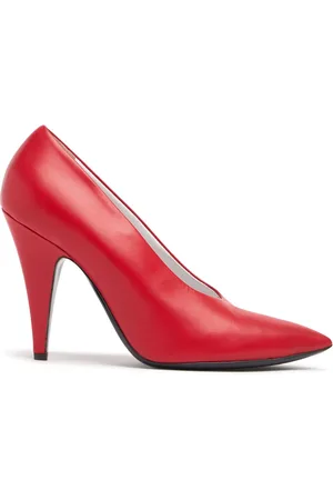 Moschino 100mm Leather Pumps