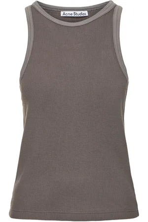 Acne Studios Eris Vintage Cotton Tank Top