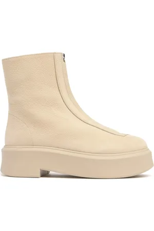 The Row 50mm Zipped Leather Ankle Boots