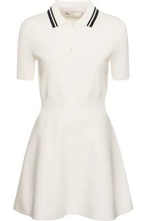 Tory Burch Tech Knit Polo Mini Dress