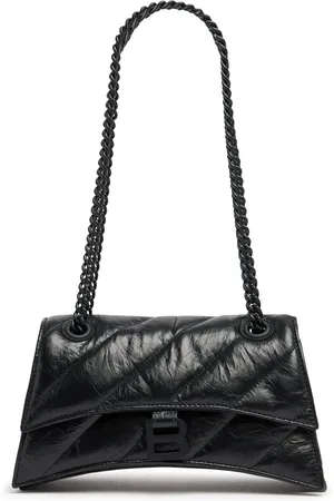 Balenciaga Small Crush Chain Quilted Leather Bag
