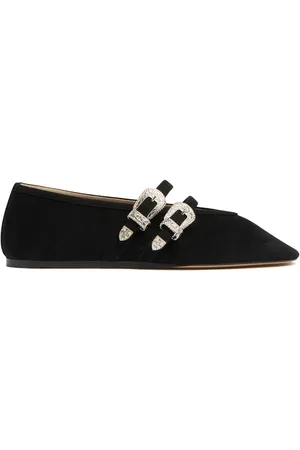 Le Monde Beryl 10mm Claudia Suede Ballerina Flats