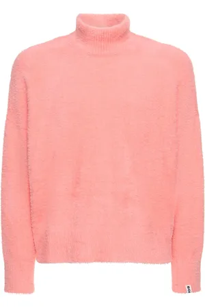 BONSAI Crop Oversize Knit Turtleneck Sweater