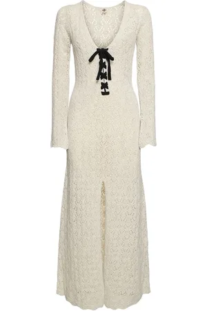 THE GARMENT Canada Wool Crochet Long Dress
