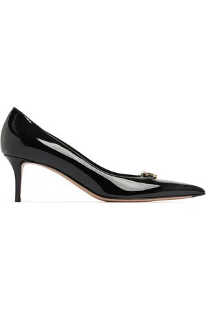 VALENTINO GARAVANI 60mm Vlogo Patent Leather Pumps