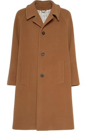 Golden Goose Journey Herringbone Virgin Wool Coat