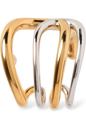 CHARLOTTE CHESNAIS Bo Daisy Vermeil & Silver Ear Cuff