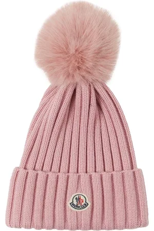 Moncler Virgin Wool Beanie W/ Pompom