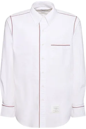 Thom Browne Straight Fit Cotton Shirt