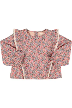 Louise Misha Printed Cotton Twill Shirt