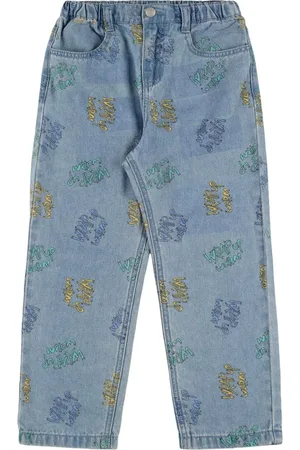 Jelly Mallow Printed Cotton Jeans