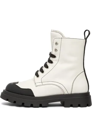 Marni Leather Zip-up Boots W/logo