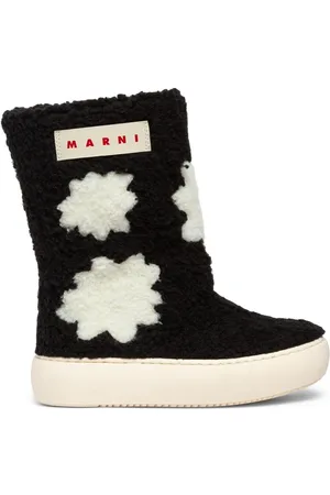 Marni Plush & Leather Boots