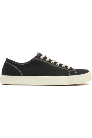 Maison Margiela Tabi Cotton Canvas Low Top Sneakers