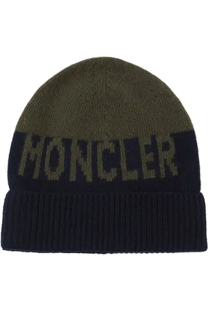 Moncler Carded Virgin Wool Beanie
