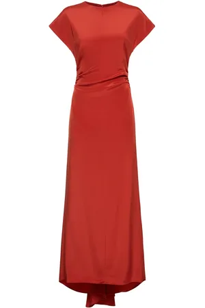 TOVE Neveah Silk Blend Long Dress