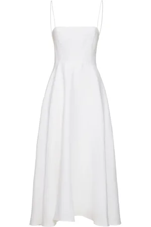 Reformation Monette Linen Midi Dress