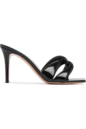 Gianvito Rossi 85mm Patent Leather Mules