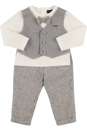 MONNALISA Cotton Jersey Shirt & Pants