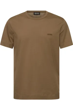 Ermenegildo Zegna Pure Cotton Jersey Regular Fit T-shirt