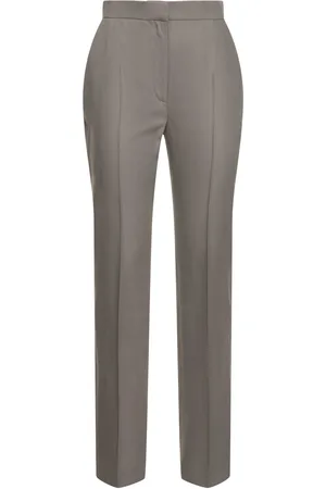 Loulou Studio Kallisto High Rise Wool Straight Pants