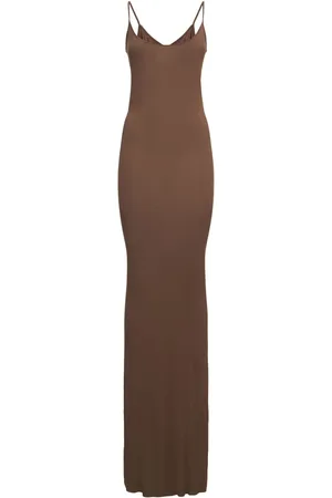 Rick Owens Slip Jersey Long Dress
