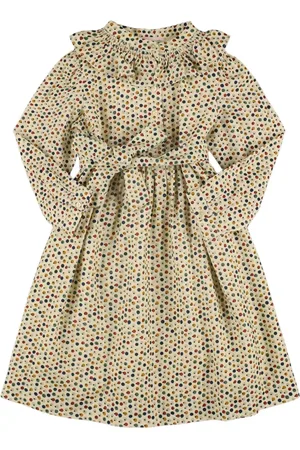 BONPOINT Printed Cotton Blend Dress