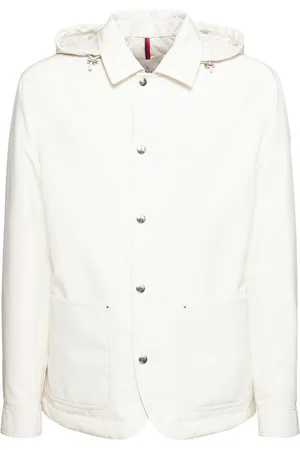 Moncler Buffaure Tech & Cotton Down Jacket