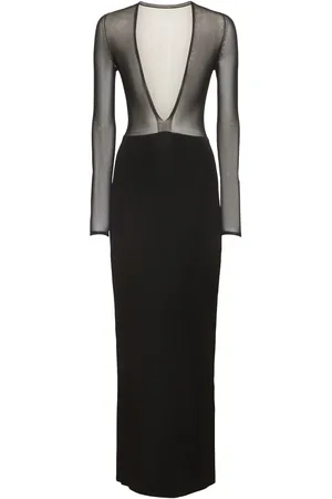 Khaite Sansa Knitted Viscose Blend Midi Dress