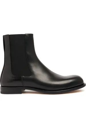 The Row 20mm Novus Leather Chelsea Boots