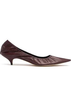 The Row 35mm Uxor Leather Pumps