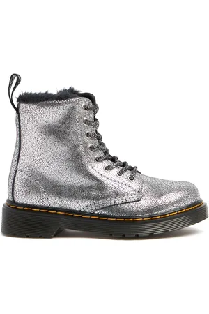 Dr. Martens 1460 Serena Leather & Faux Fur Boots