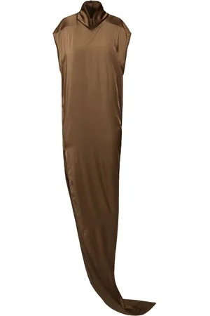 Rick Owens Edfu T Side Slit Long Dress