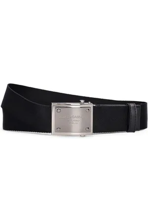 Dolce & Gabbana 3.5cm Logo Webbing Belt
