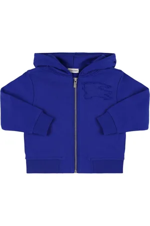 Burberry Cotton Jersey Zip-up Hoodie