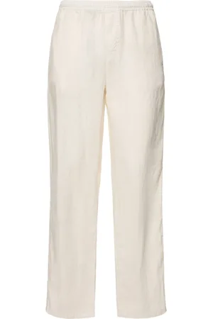 Aspesi Garment-dyed Lightweight Linen Pants