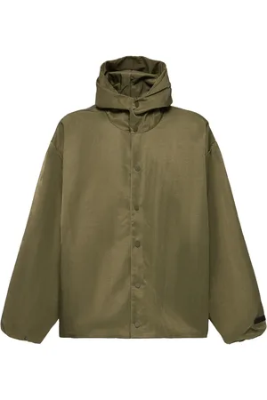 FEAR OF GOD Textured Nylon Zip-up Hoodie