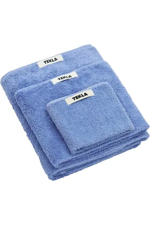 Tekla Set Of 3 Organic Cotton Towels