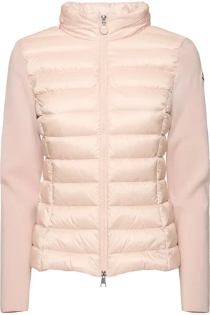 Moncler Wool And Nylon Down Zip-up Cardigan