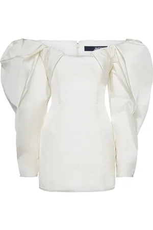 Jacquemus La Robe Taffetas Crepe Mini Dress