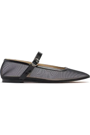 Le Monde Beryl 10mm Mary Jane Mesh Ballet Flats